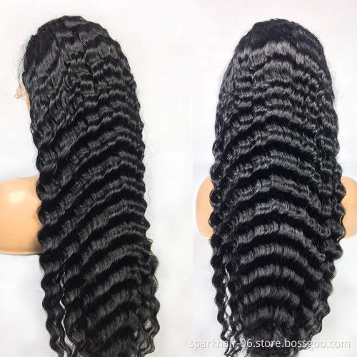Human Hair Wigs HD full Lace hair Glueless Lace front Wigs human hair transparent lace frontal wigs for black women